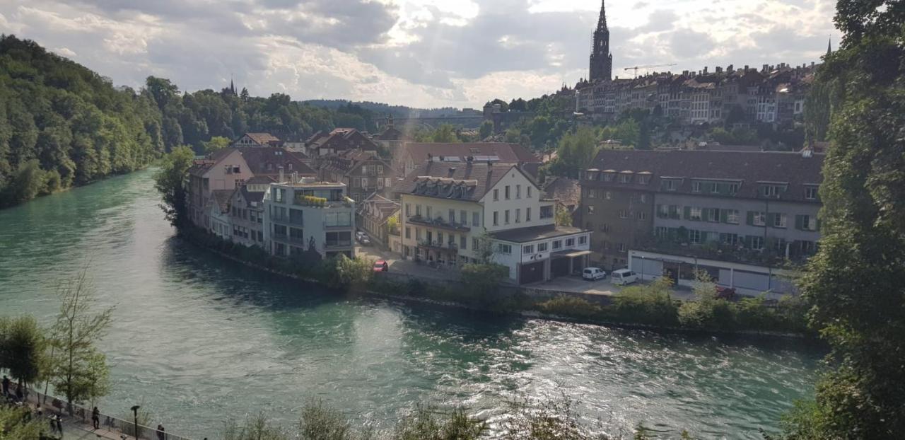 Petite Maison Sur La Colline Du Gibloux: 1Chambre,1 Salon Et Salle De Bain Prives Au Rez De Chausse, Piscine Exterieur Et Bbq , Le Châtelard-Montreux Exterior foto